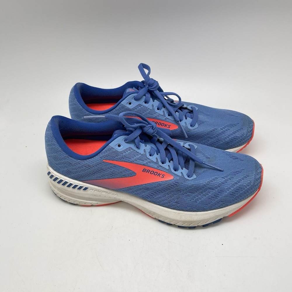 Brooks Sneakers‎ Womens 8 B Ravena 11 1203181B469 Blue Athletic Running Shoes